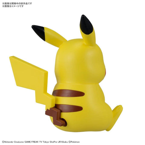 A Bandai Pokemon Model Kit QUICK!! 16 Pikachu priced at $14.99 available from Echelon Hobbies