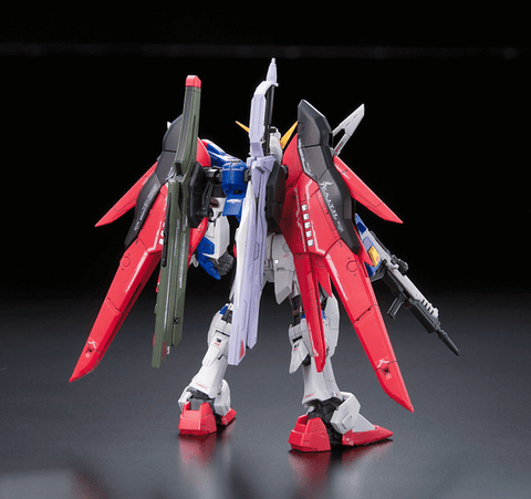 A Bandai RG #11 1/144 ZGMF-X42S Destiny Gundam 'Gundam SEED' priced at $43.99 available from Echelon Hobbies