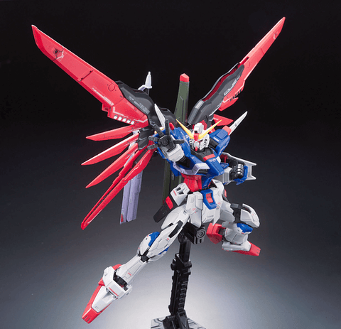 A Bandai RG #11 1/144 ZGMF-X42S Destiny Gundam 'Gundam SEED' priced at $43.99 available from Echelon Hobbies