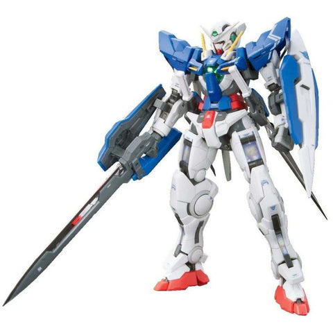 A Bandai RG #15 1/144 Gundam EXIA GN-001 priced at $41.99 available from Echelon Hobbies