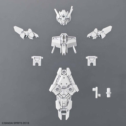 Bandai #09 Option Armor For Commander Type (Alto Exclusive White)