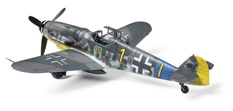 A Tamiya 1/72 Bf109 G-6 priced at $36.75 available from Echelon Hobbies