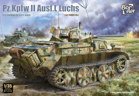 Border Model 1/35 Pz.Kpfw II Ausf.L Luchs. Late Production