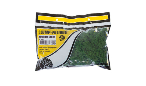 A MED.GREEN CLUMP FOLIAGE (1QT/55CI) priced at $14.99 available from Echelon Hobbies