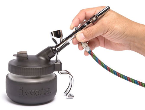 A Iwata Universal Spray Out Pot priced at $39.99 available from Echelon Hobbies