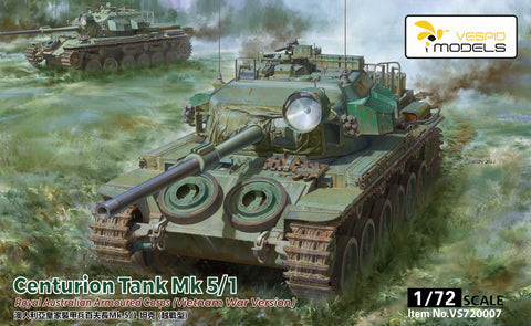 Vespid Models 1/72 Centurion Tank Mk5/1 Royal Australian Armoured Corps