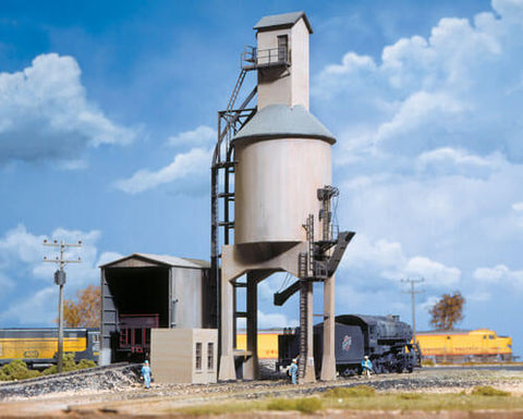 A Walthers Cornerstone Concrete Coaling Tower #3042 priced at $66.99 available from Echelon Hobbies