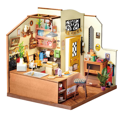 Rolife Robotime Cozy Kitchen DIY Miniature House