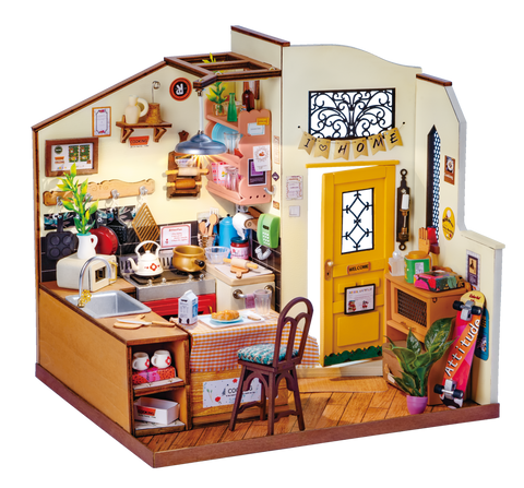 Rolife Robotime Cozy Kitchen DIY Miniature House