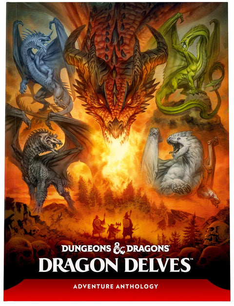DND RPG DRAGON DELVES AN ADVENTURE ANTHOLOGY HARD COVER