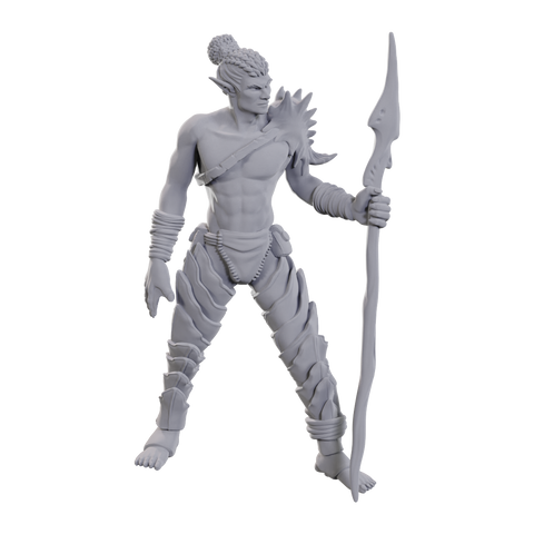 DND UNPAINTED MINIS WV23 SEA ELF LEADER