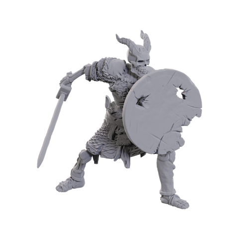 DND UNPAINTED MINIS WV23 TIEFLING SKELETON