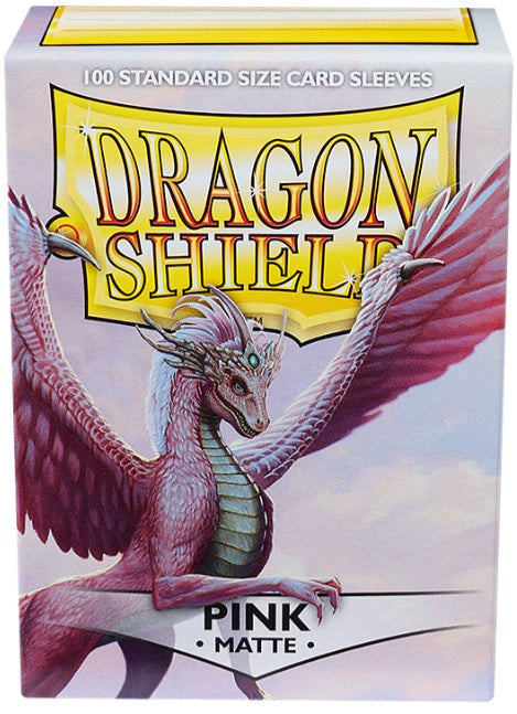 DRAGON SHIELD SLEEVES MATTE PINK 100CT