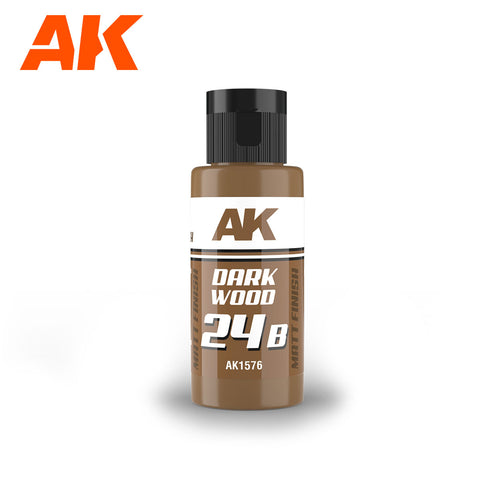 A AK Dual Exo Scenery 24B Dark Wood 60ml priced at $8.99 available from Echelon Hobbies