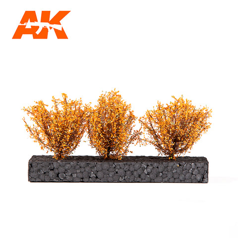 A AK Interactive Dark Yellow Bushes 4-6 cm priced at $21.99 available from Echelon Hobbies