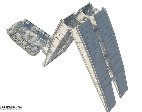 Das Werk 1/35 Bruckenlegepanzer M48 A2 AVLB