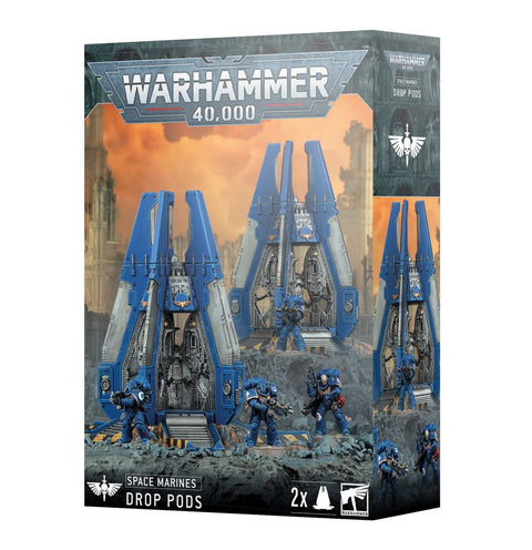 40K Space Marines Drop Pods