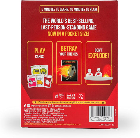 EXPLODING KITTENS GRAB & GAME