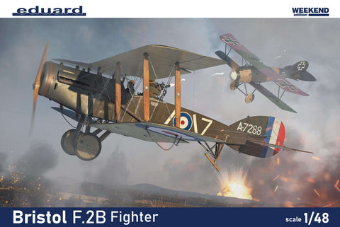 A Eduard 1/48 Bristol F.2B Fighter [Weekend edition] priced at $45.49 available from Echelon Hobbies