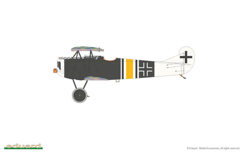 A Eduard 1/48 Fokker D.VIIF Weekend edition priced at $47.99 available from Echelon Hobbies