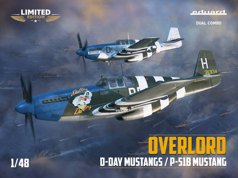 Eduard 1/48 Overlord: D-Day Mustangs / P-51B Mustang Dual Combo