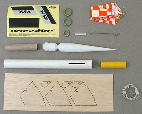 A Estes Rockets Tandem-X Launch Set (2 rockets) priced at $71.99 available from Echelon Hobbies