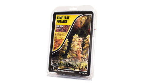 A FALL MIX FINE- LEAF FOLIAGE (75C.I.) priced at $32.99 available from Echelon Hobbies