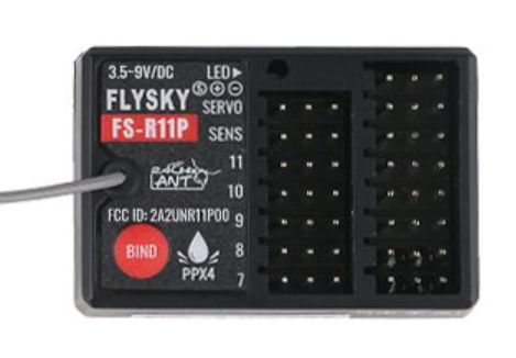 Flysky FS-R11P 2.4Ghz 11 Channel Receiver with ANT protocol