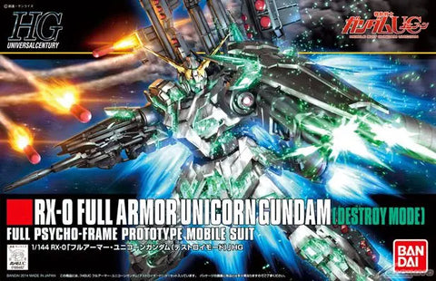 Bandai HGUC 1/144 #178 Full Armor Unicorn Gundam Destroy Mode