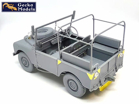 Gecko 1/35 British FV18001 Mk.1 80in 4x4 Utility Vehicle w-Canvas Roof Top Early Production