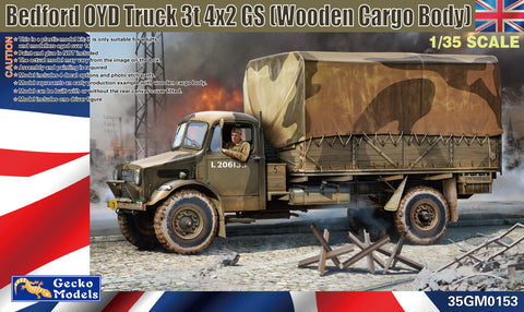 Gecko 1/35 Bedford OYD Truck 3t 4x2 GS