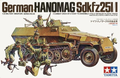 Tamiya 1/35 German Hanomag Sdkfz 251/1