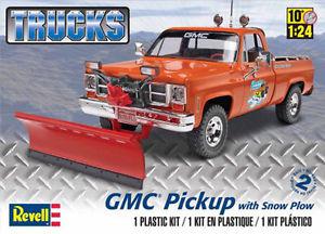 Revell 1/24 Gmc Pickup W/ Snow Plow