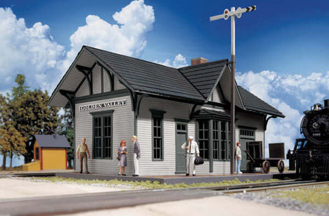 A Walthers Cornerstone Golden Valley Depot #3532 priced at $48.75 available from Echelon Hobbies