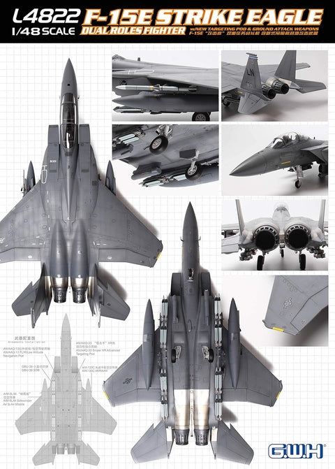 Great Wall Hobby 1/48 F-15E Strike Eagle Dual-Roles Fighter
