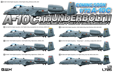 Great Wall Hobby 1/72 A-10C THUNDERBOLT II