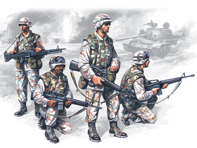 ICM 1/35 US Elite Forces in Iraq (4 figures)