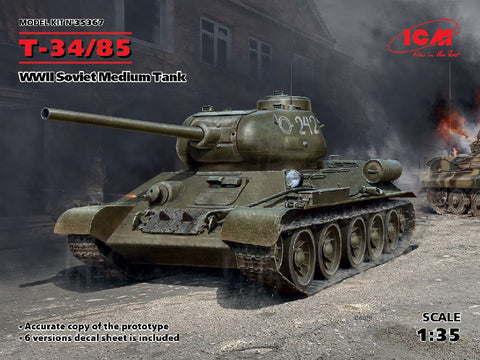 ICM 1/35 Т-34-85, WWII Soviet Medium Tank