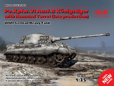 ICM 1/35 Pz.Kpfw.VI Ausf.B King Tiger late production