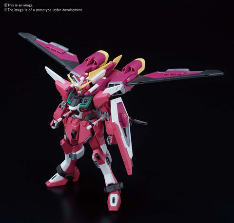 A Bandai Spirits HGCE #231 1/144 Gundam Infinite Justice 'Gundam SEED DESTINY' priced at $36.49 available from Echelon Hobbies