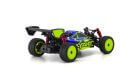 A Kyosho Mini-Z MB010 Readyset 4WD Inferno MP9 TKI3 Blue-Yellow priced at $279.99 available from Echelon Hobbies