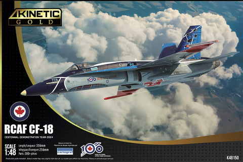 Kinetic 1/48 RCAF CF-18 Centennial Demonstration Team 2024
