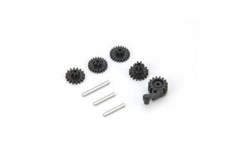 A Kyosho Mini-Z MR-03 Servo Gear Set - MZ404 priced at $8.99 available from Echelon Hobbies