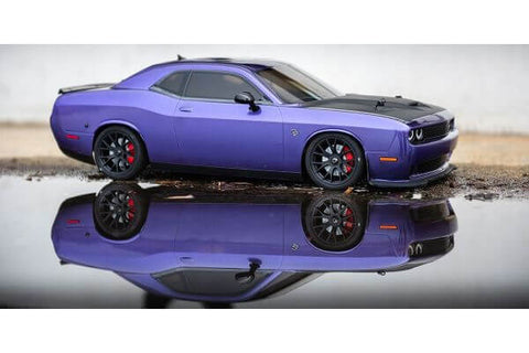 A Kyosho 1/10 RC 4WD FAZER Mk2 DODGE Challenger SRT Hellcat priced at $379.99 available from Echelon Hobbies