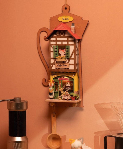 A Wall Deco Lazy Coffee House priced at $44.99 available from Echelon Hobbies