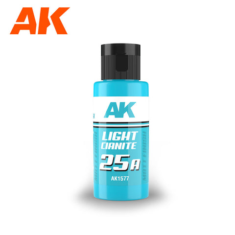 A AK Dual Exo Scenery 25A Light Cianite 60ml priced at $8.99 available from Echelon Hobbies