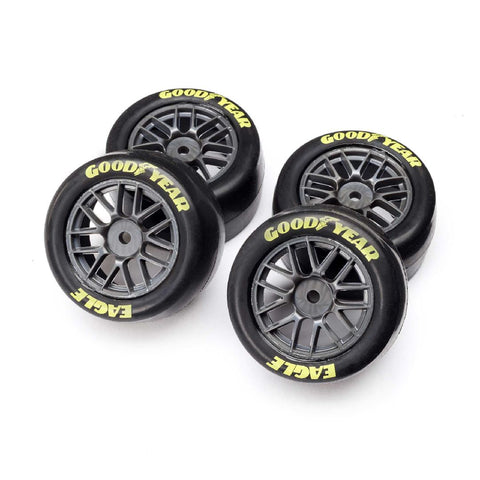 Losi Goodyear Eagle Mounted Tires - Medium (4)