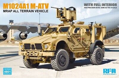 RFM 1/48 M1240A1 M-ATV MRAP ALL TERAIN VEHICLE