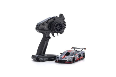 MINI-Z RWD MR-04 readyset CHEVROLET® CORVETTE® C8.R Gunmetal / Red - 32356GMR