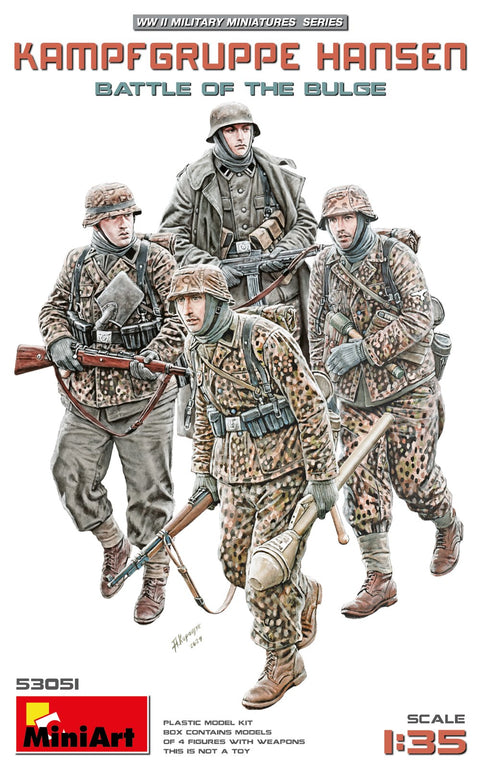 Mini Art 1/35 Kampfgruppe Hansen Battle of the Bulge